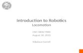 Lecture 02: Locomotion