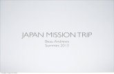 Lff mission japan trip, b