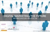 Digital Marketing - The Future