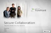 Microsoft India - Forefront Secure Collaboration Solution Presentation
