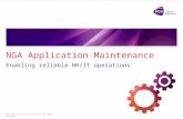 NGA Application Maintenance