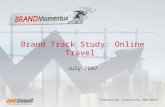 Online Travel Brand Track July 2007 Final