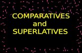 Comparatives vs superlatives