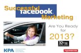 Successful Facebook Marketing: Are you Ready for 2013?