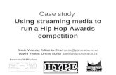 Case Study Hip Hop Awards Ansie Vicente & Dawid Venter   Panorama