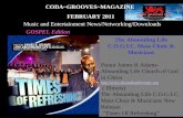 Coda Grooves Magazine  Issue February 2011