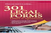 301 Legal Forms, Letters and Agreements sample chapter