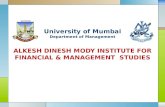 Alkesh Dinesh Mody Institute  ADMI