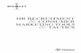 Consumer And Recruitment Marketing Final Booklet