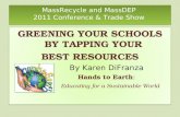 Schools #3  Greening Your Schools - Hands to Earth
