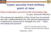 Cyber security from military point of view