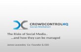 Risks of social media for businesses (and how to manage them)