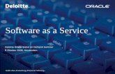 Deloitte Software As A Service   Deloitte Seminar