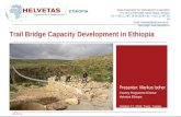 Helvetas Ethiopia trail bridge experience