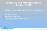 The CWAY Miami - Contracts
