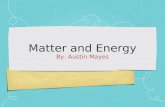 Matter & Energy ppt