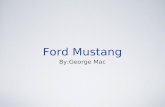 George ford mustang ppt