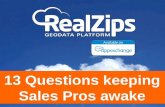 13 questions keeping sales pros awake