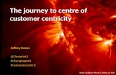 'A Journey to the Centre of Customer-centricity' - Jeff Evans