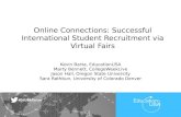 Online Connections: Successful International Student Recruitment via Virtual Fairs