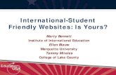 International Student-Friendly Websites-Is Yours? (Forum 2013 skills lab) presentation