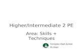 Higher skills + tech ppt
