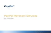 PayPal Merchant Services