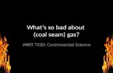 Controversial science: coal seam gas