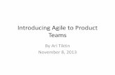 Introducing Agile to Product Teams