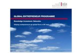 UKTI - 'Global Entrepreneur Programme' Brochure