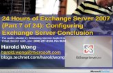24  Hours Of  Exchange  Server 2007 ( Part 7 Of 24)