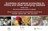 Evolution of animal production in africa and other emerging markets