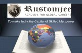 Introduction Of Rustomjee Academy For Global Careers