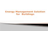 Energy Management Solution for commercial buildings