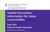Suicide Prevention Information for Asian Communities