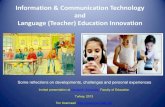 ICT & Teacher Education Innovation: focus on EU IWB projects iTILT & SMARTVET