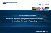 General Presentation - QUT Double Degree Programme