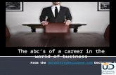 The ABCs of a Career in Business