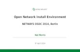ONIE: Open Network Install Environment @ OSDC 2014 Netways, Berlin