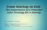 The Importance of a Powerful Sales Strategy for a Startup