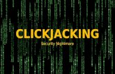 Clickjacking Attack