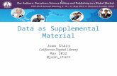 Data as Supplemental Material
