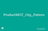 Product management organization structure patterns v1.02