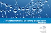Transformational coaching supervision webinar may 2014