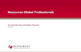 Resources Global Professionals, an introduction