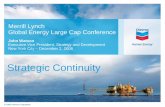 Merrill Lynch Global Energy Large Cap Conference Presentation