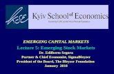 Lecture 5: Emerging Stock Markets. Dr. Edilberto Segura