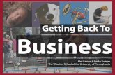 Getting Back to Business:  A Strategic Plan for Supporting the Success of Your Students