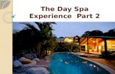 The day spa experience part 2