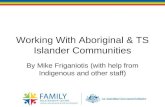 Working with Aboriginal & Torres Strait Islander communities